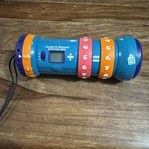 Vintage 2001 Leap Frog Twist And Shout Division Learning Math Game Working